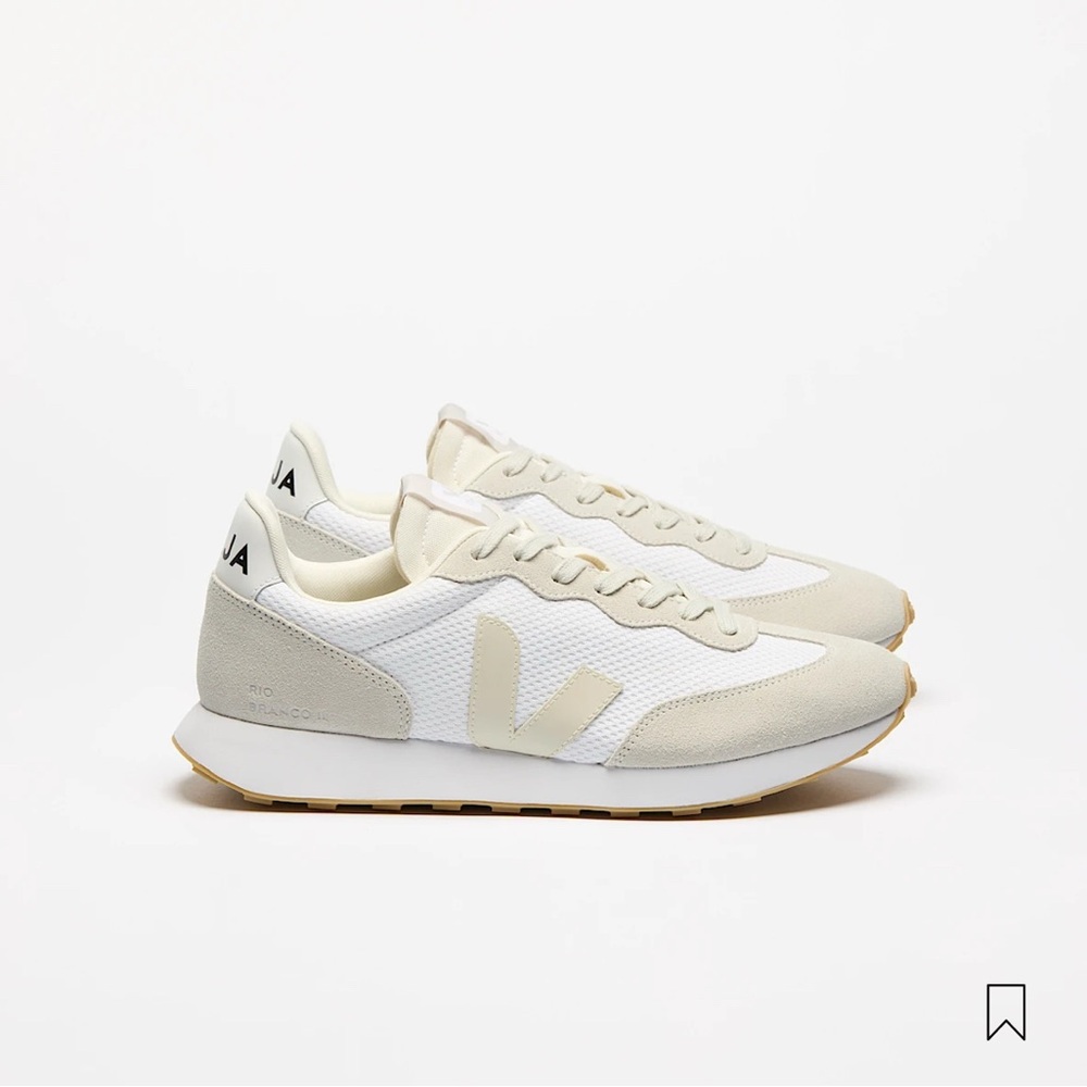 Veja RIO BRANCO II ALVEOMESH WHITE PIERRE White Sneakers Women’s US 5 EUR 36